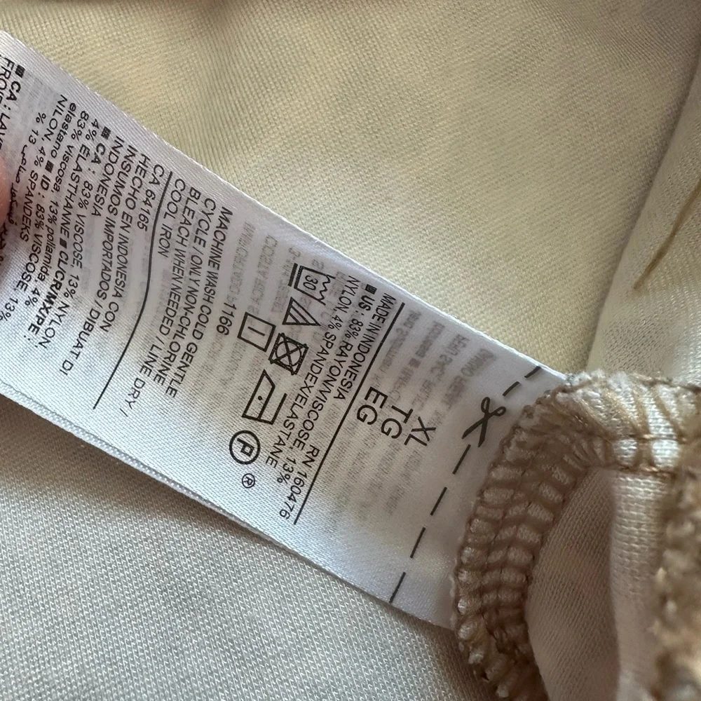 Old Navy Womens Sz XL Pants Animal Print Plus Stevie High Rise Rayon Blend - Picture 5 of 5